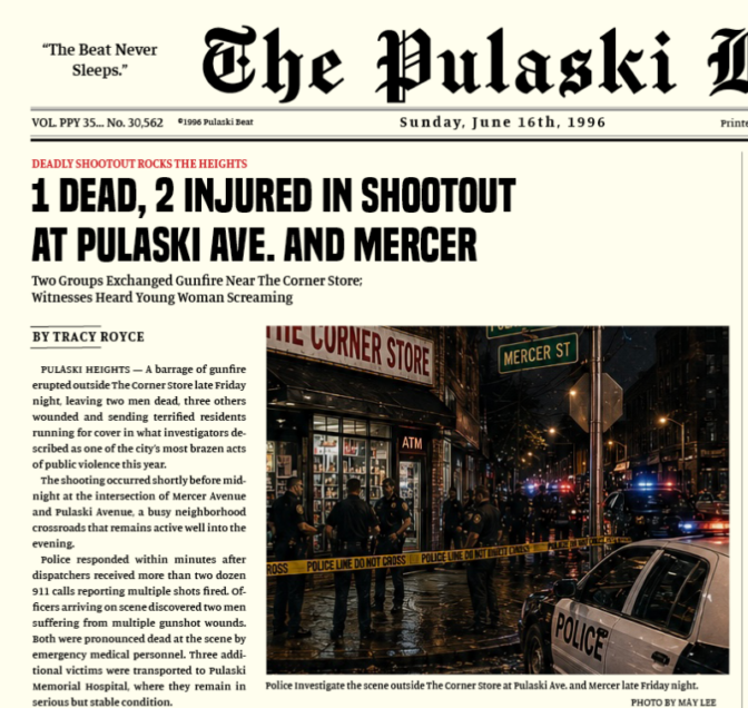The Pulaski Beat Sunday Edition – June 16, 1996
